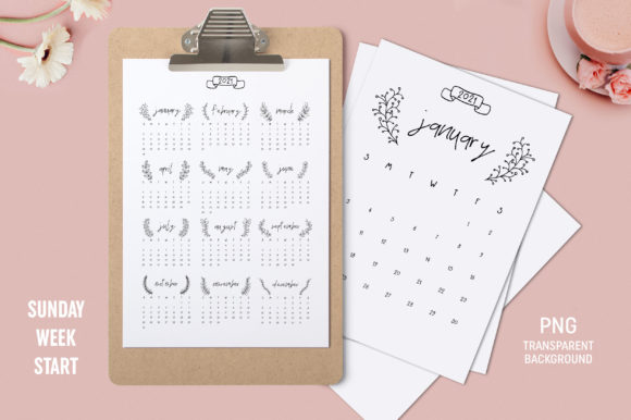 Download A4 Calendar 2021 Sunday Start - A4 calendar Collection