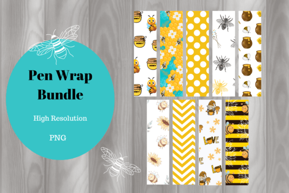 Download Bumblebee Pen Wrap Bundle - Pen wrap Collection