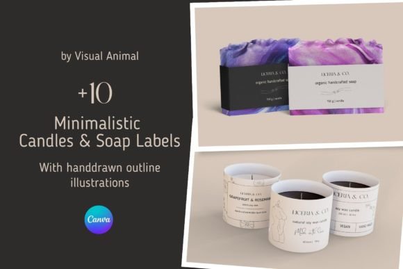 Download Candle &amp; Soap Label Templates Minimalist - Premium Resources