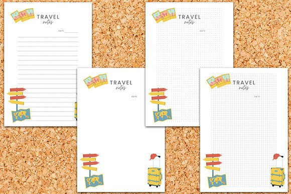 Download Printable Travel Journal Template V1 - Travel journal template Collection