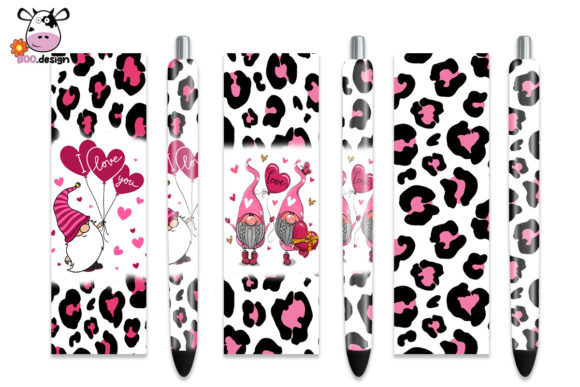 Download Gnome Valentine Pen Wrap - Pen wrap Collection